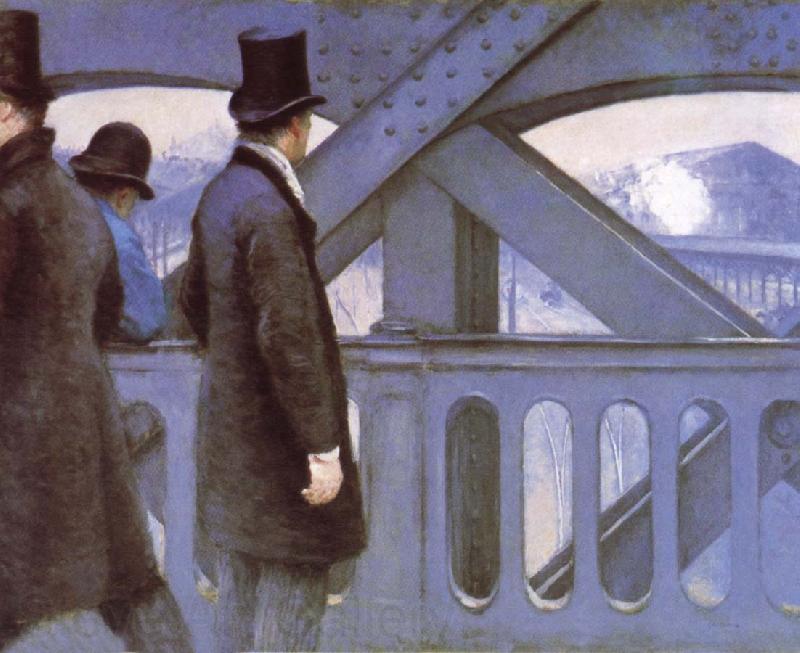 Gustave Caillebotte Le Pont de L-Europe